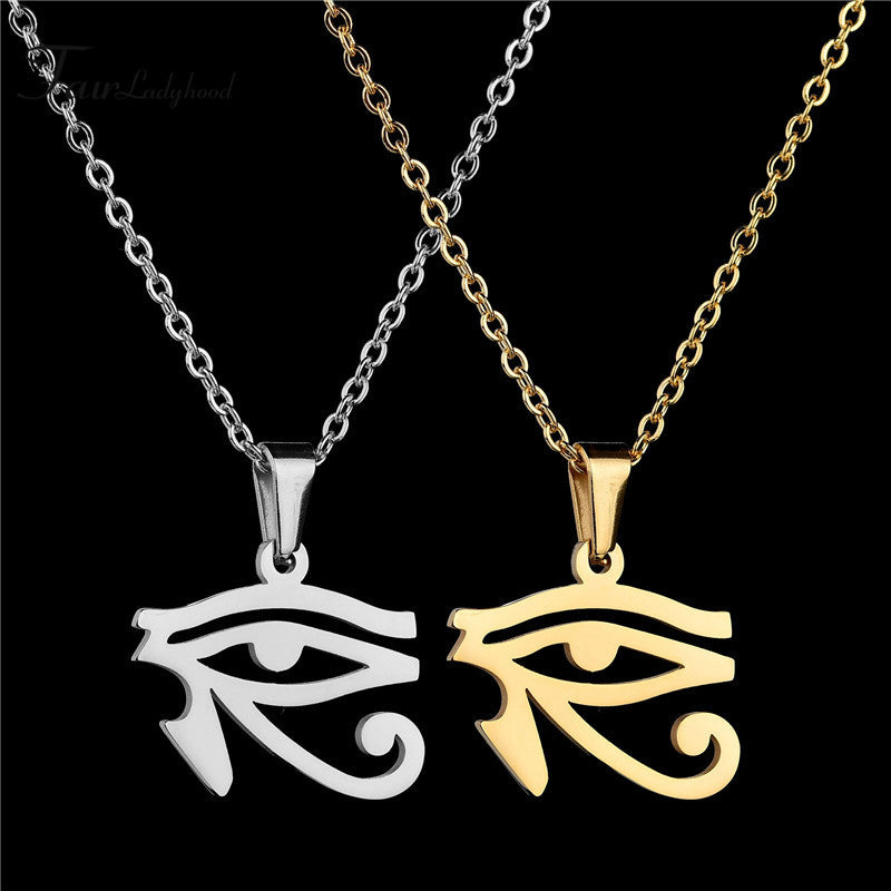 Eye of Horus 'Wadjet' Pendant Necklace | Excidious Jewelry