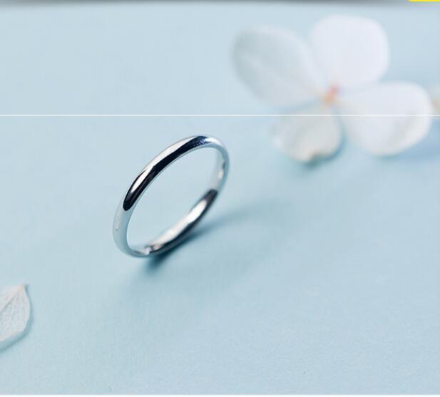 Excidious: The "Seoul Sleek" S925 Minimalist Ring