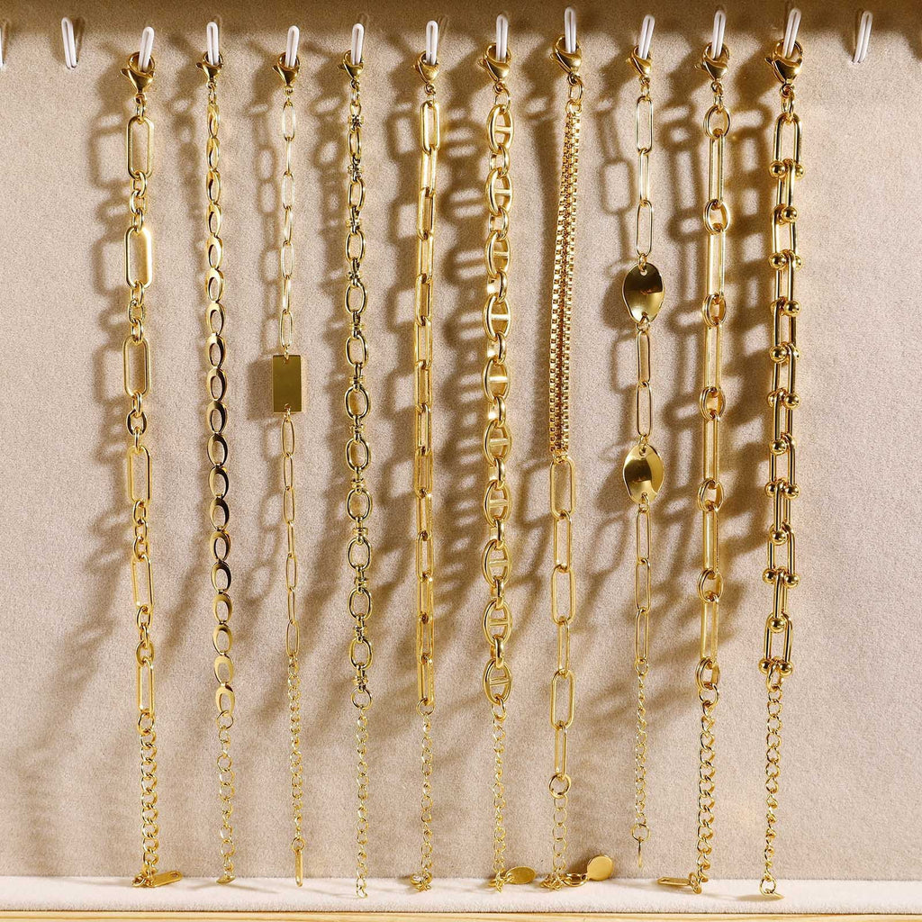 Elara's Gold Bracelet's By Excidious