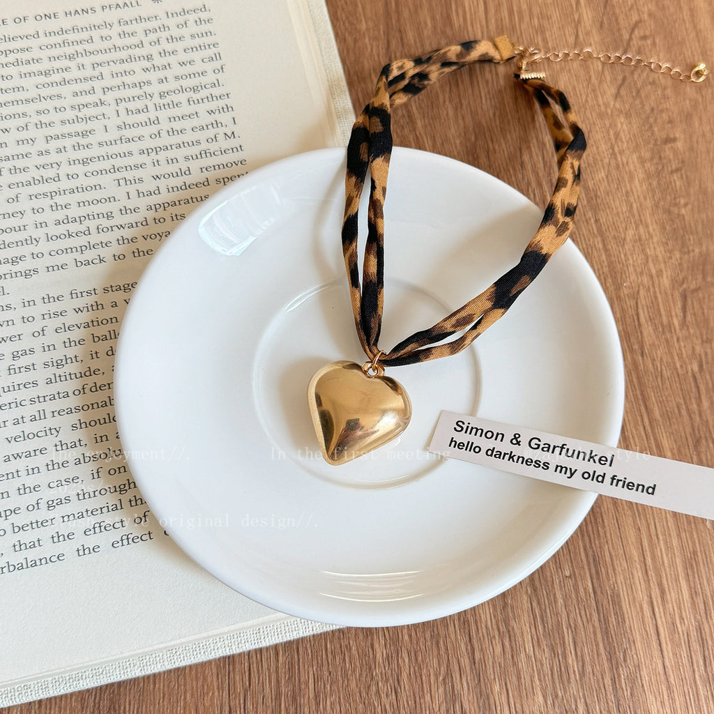 Maillard Brown Leopard  Silk Scarf Starfish Lumequs by Excidious