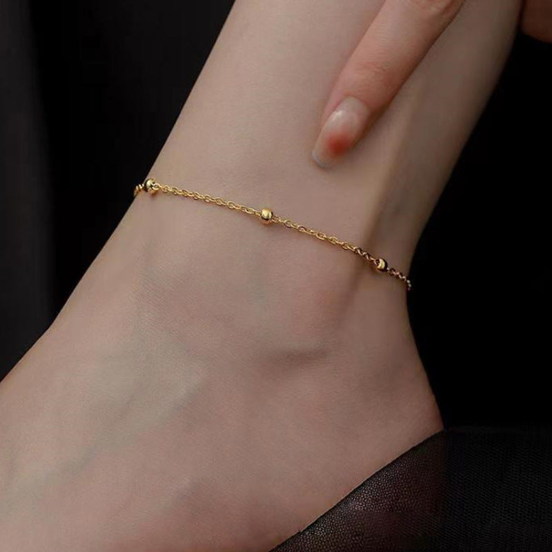 Retro Fashion Multi-layer Tassel Anklet | From Excidious