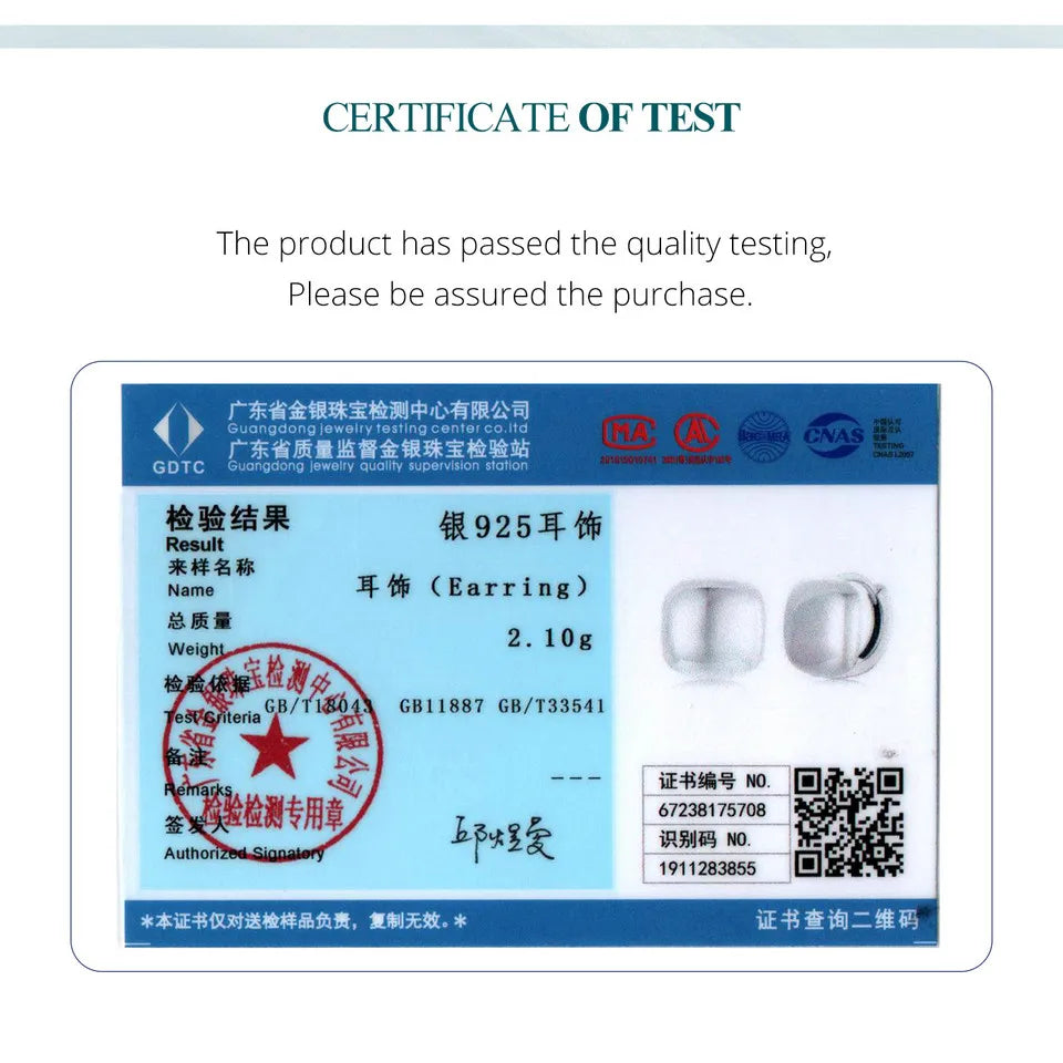 BAMOER 925 Sterling Silver Dainty Chunky Square Hoop Earrings for Women, White Gold Plated Hypoallergenic Lightweight Jewelry