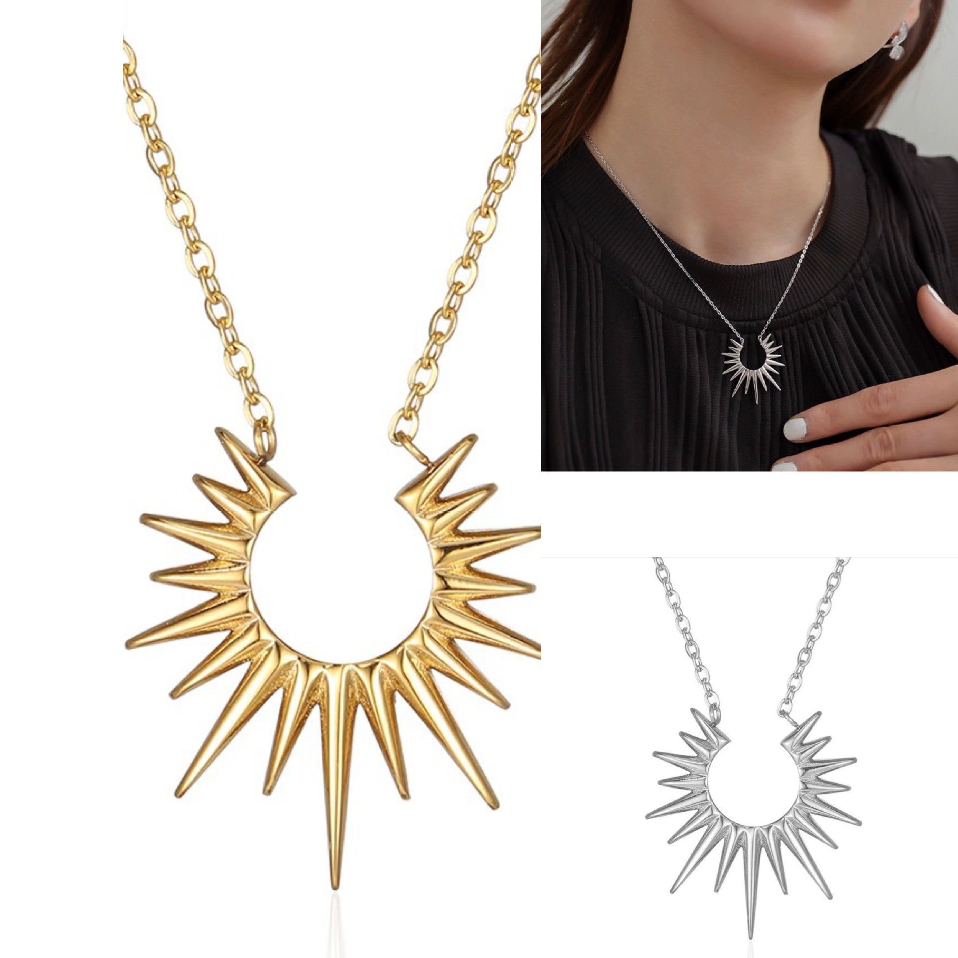 The Excidious SUNFLOWER Necklace | Retro |