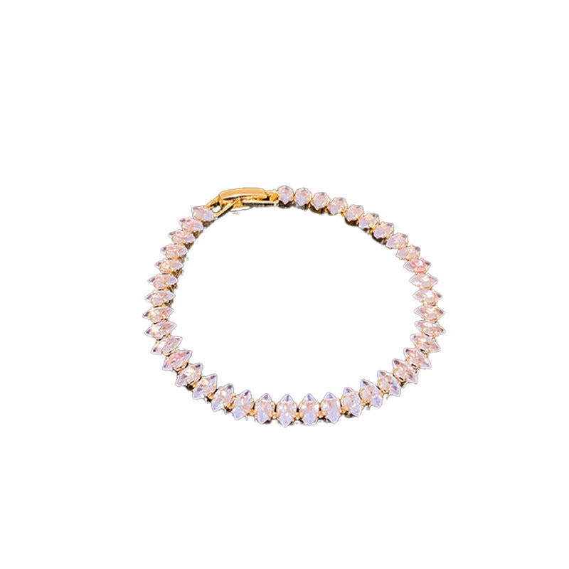 Water Drop diamond Bracelet by Excidious