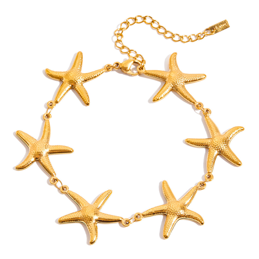 Pearl - Star Bracelet  by Excidious